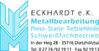 Logo von ECKHARDT e.K. Metallbearbeitung