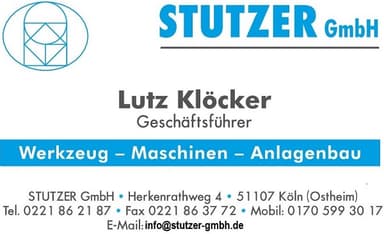 Logo di Stutzer GmbH