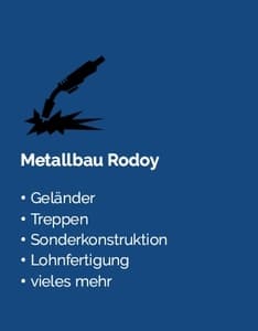 Logo von Metallbau Rodoy