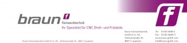 Logo von Braun Feinwerktechnik GmbH
