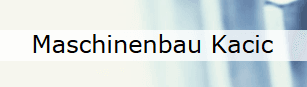Logo von Maschinenbau Bernhard Kacic