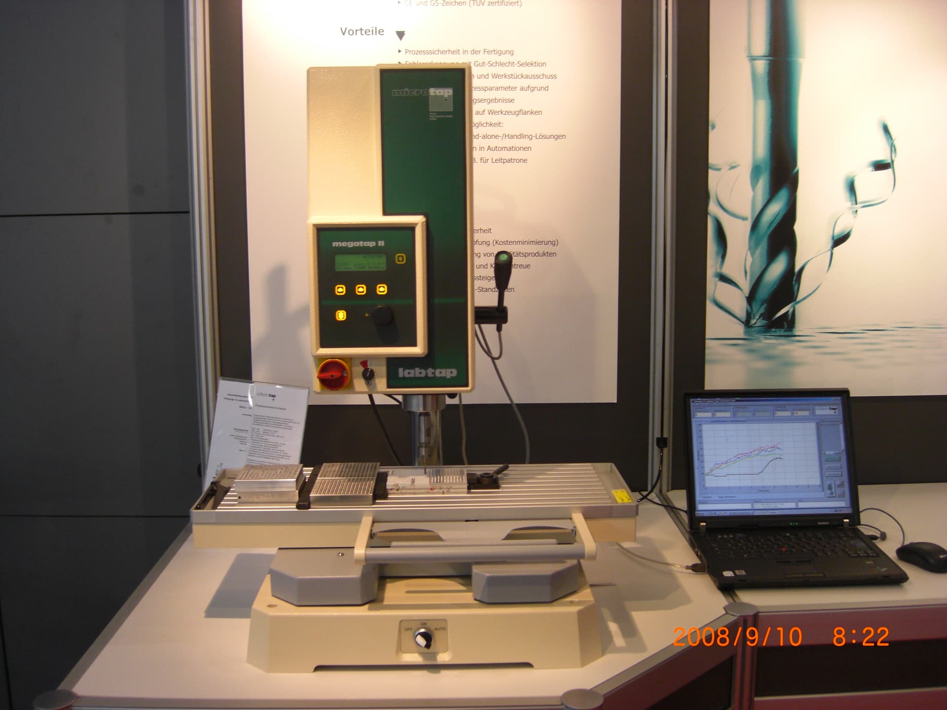 microtap GmbH - Gewindefertigungstechnik / TTT-Tapping-Torque-Testsysteme