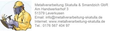 Logo von Metallverarbeitung Skatulla & Smandzich e.K.