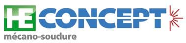 Schlosserei HE Concept logo