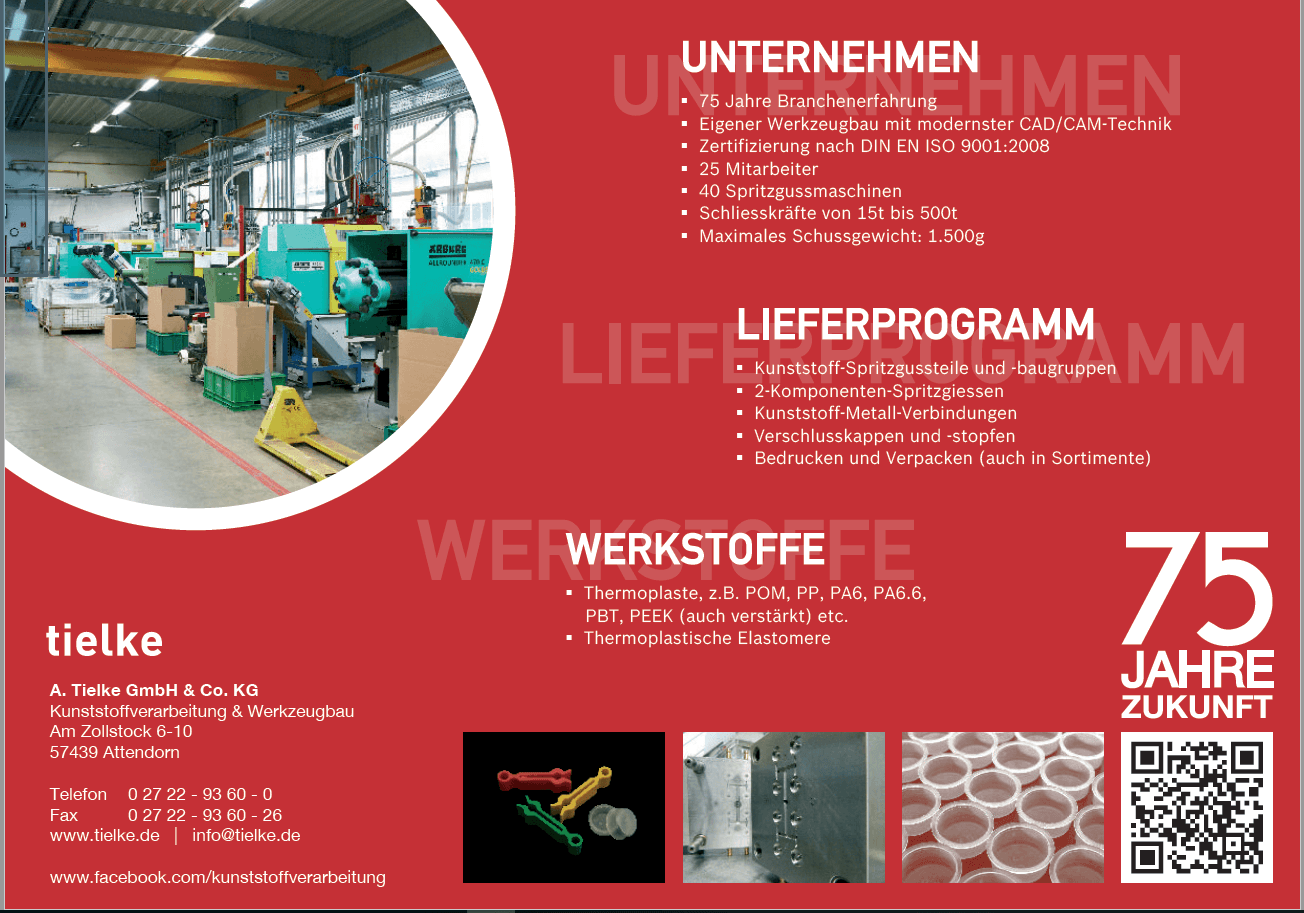 Anton Tielke GmbH & Co. KG<br>Kunststoffverarbeitung & Werkzeugbau