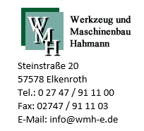 Logo von Werkzeug & Maschinenbau Hahmann GmbH & Co. KG