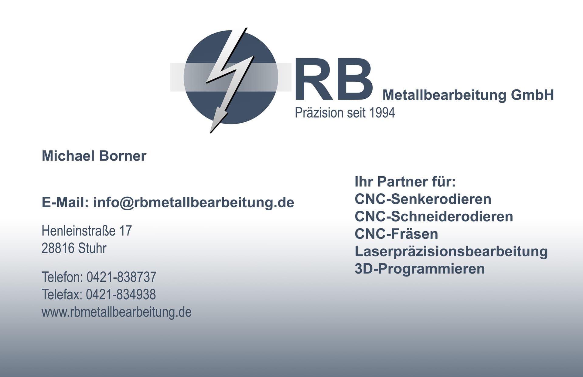 RB Metallbearbeitung GmbH