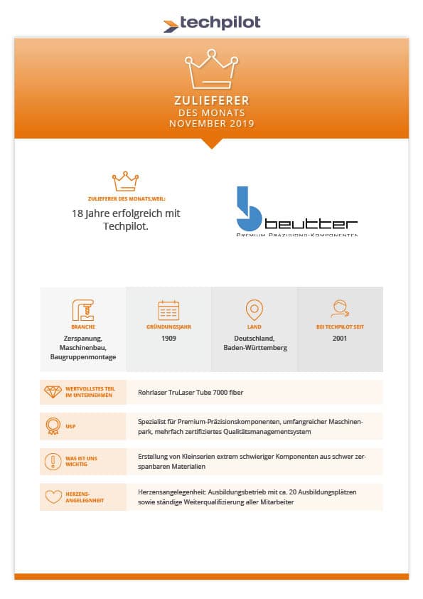 Beutter Präzisions-Komponenten GmbH & Co. KG