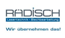 Logo von Rädisch GmbH<br>Lasertechnik - Blechbearbeitung