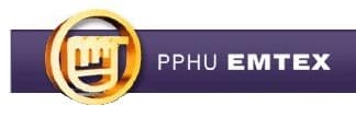PPHU EMTEX logo