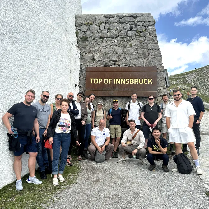 Teamausflug Top of Innsbruck