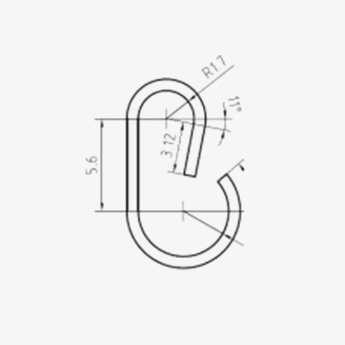 Wire bending thread guide