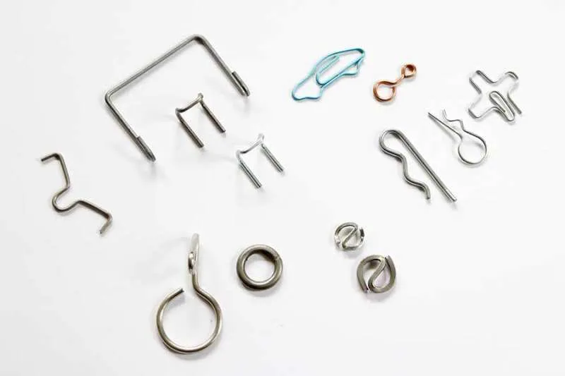 Wire bending parts of Lenzkämper Industries GmbH