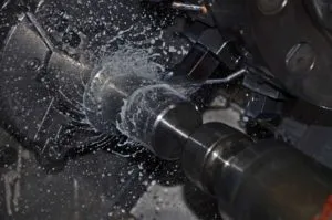 Rotating with coolant