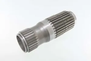 Hollow shaft carbonized and hardened