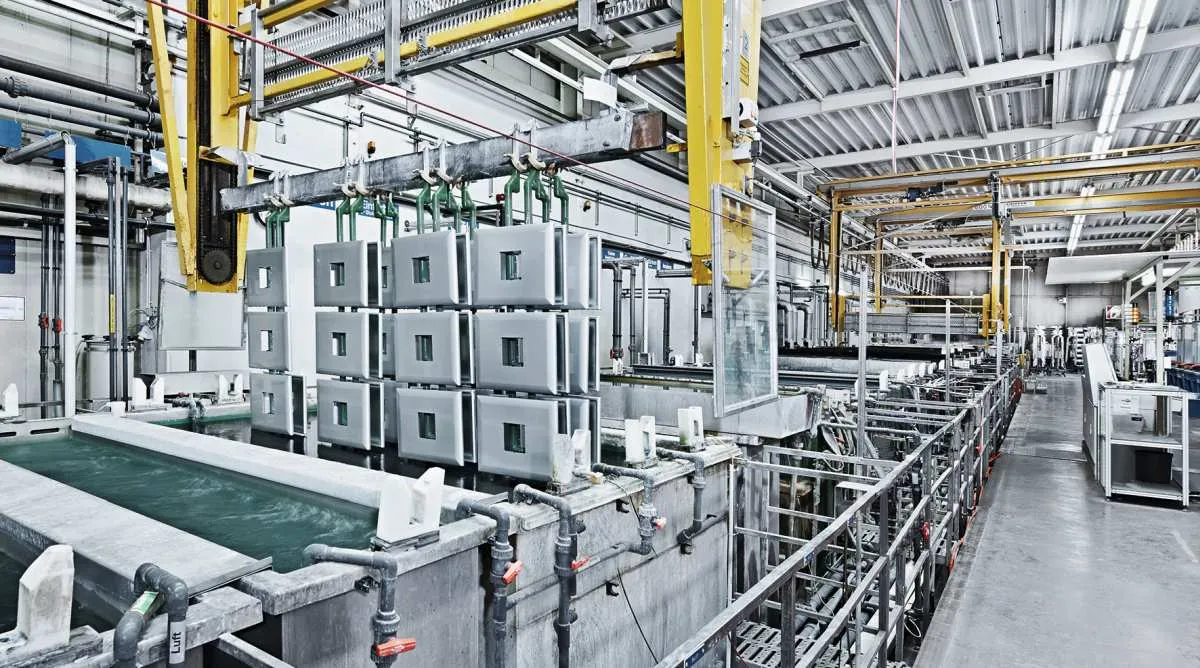 Eloxal plant of Schüco International KG