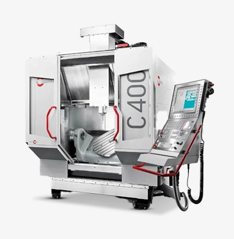 Milling machine C 400 by Hermle in use at MZW Weber GmbH