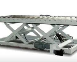 Lifting platform with hydraulic cylinder