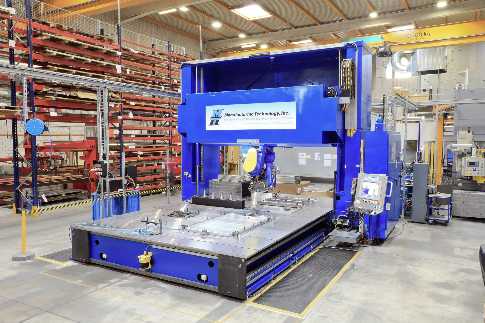 Macchina per saldatura a staffe MTI a Rapid Technic AG