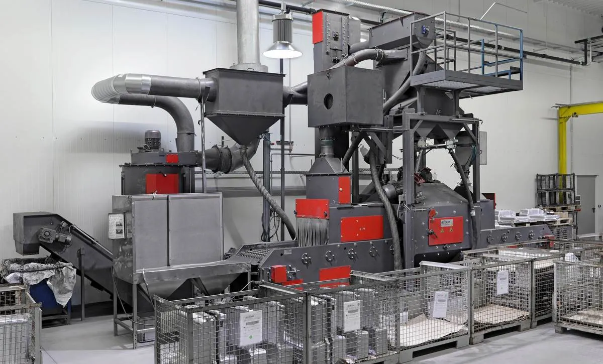 Sterr & Eder Industrieservice GmbH continuous blasting plant