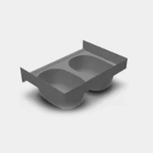 Application for double sink in deep-drawing area