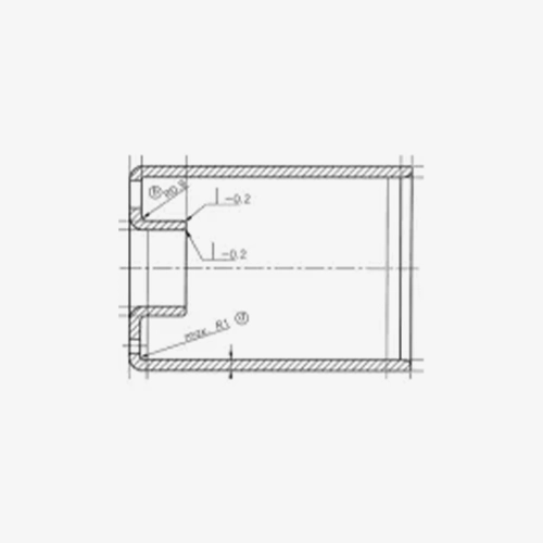 Application for a deep-drawing part