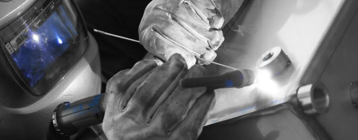 WIG welding at Heinz Röhrich Metall und Weldingtechnik GmbH