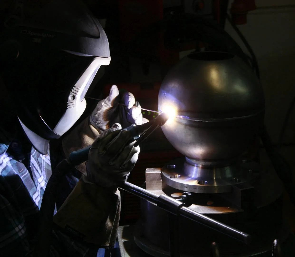 WIG welding at S.M.B.-Schweisstechnik GmbH