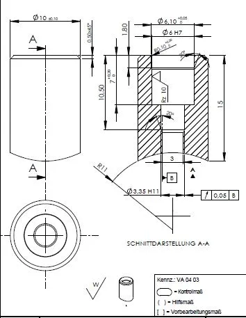 Anfrage für Hydraulikzylinder - Hydraulikanschluss
